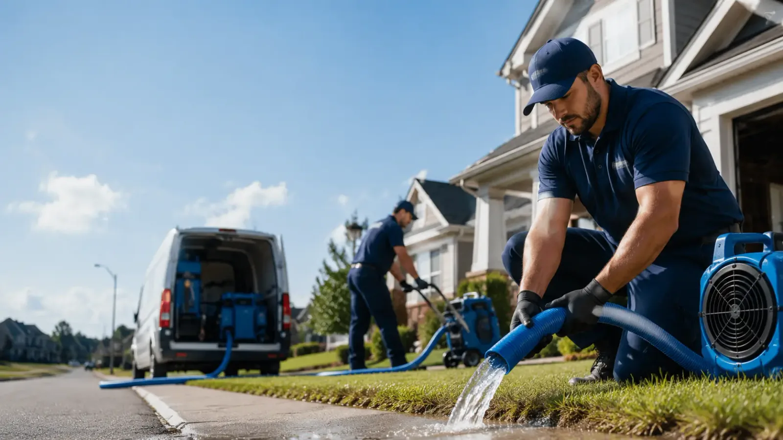 Flood Damage Restoration in Harrisonburg, LA
